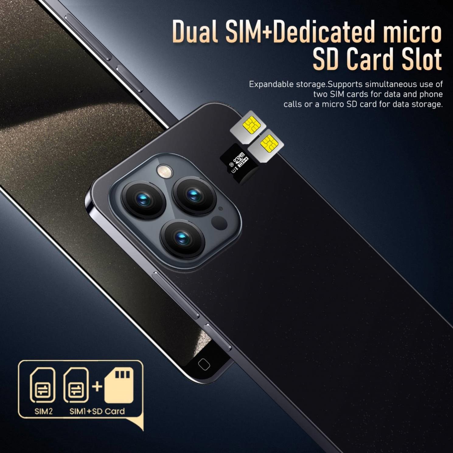 Cheap Chinese Mobile Phones Android 5.0 inch 1GB+8GB Google Play Store Smart phones MTK6580 Dual Sim 2MP+2MP Original Cellphones